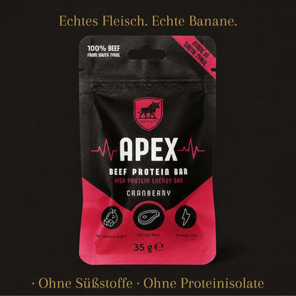 APEX Beef Protein Bars (Neu!)