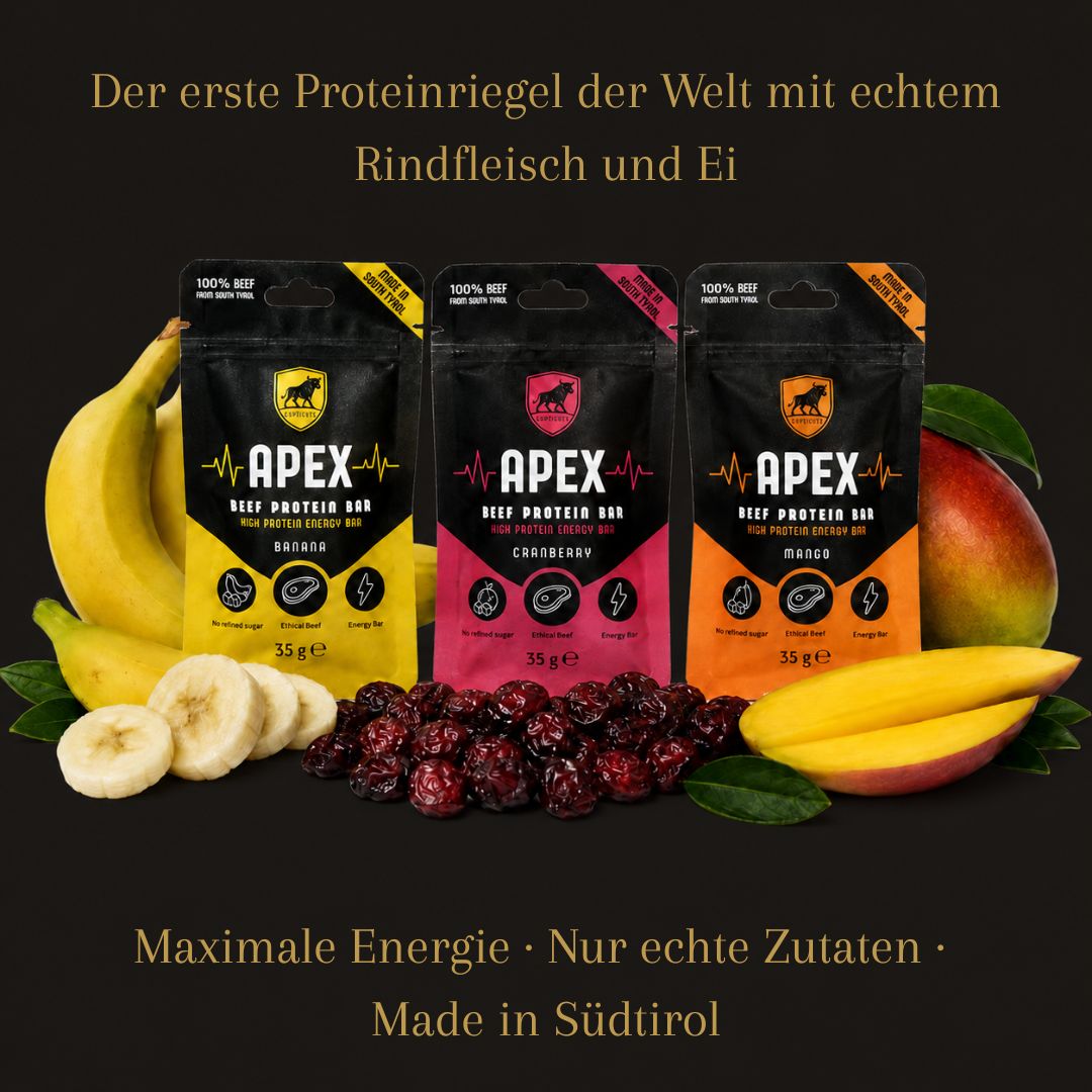 APEX Beef Protein Bars (Neu!)