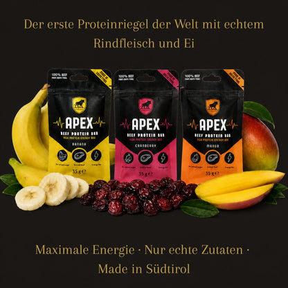 APEX Beef Protein Bars (Neu!)