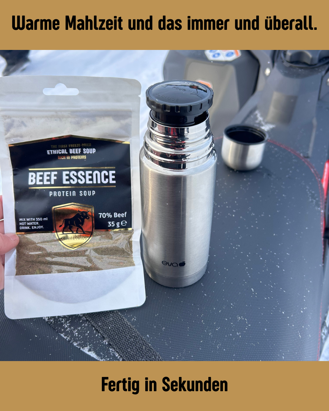 BEEF ESSENCE – Fleischsuppe