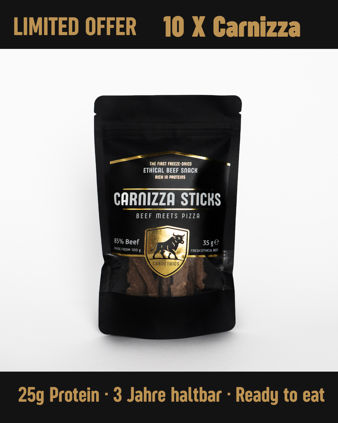 CARNIZZA STICKS · 10 Pack