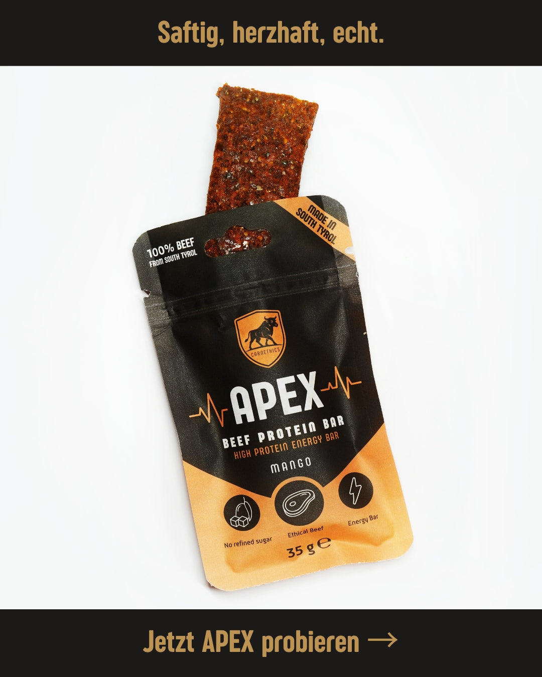APEX Beef Protein Bars (Neu!)