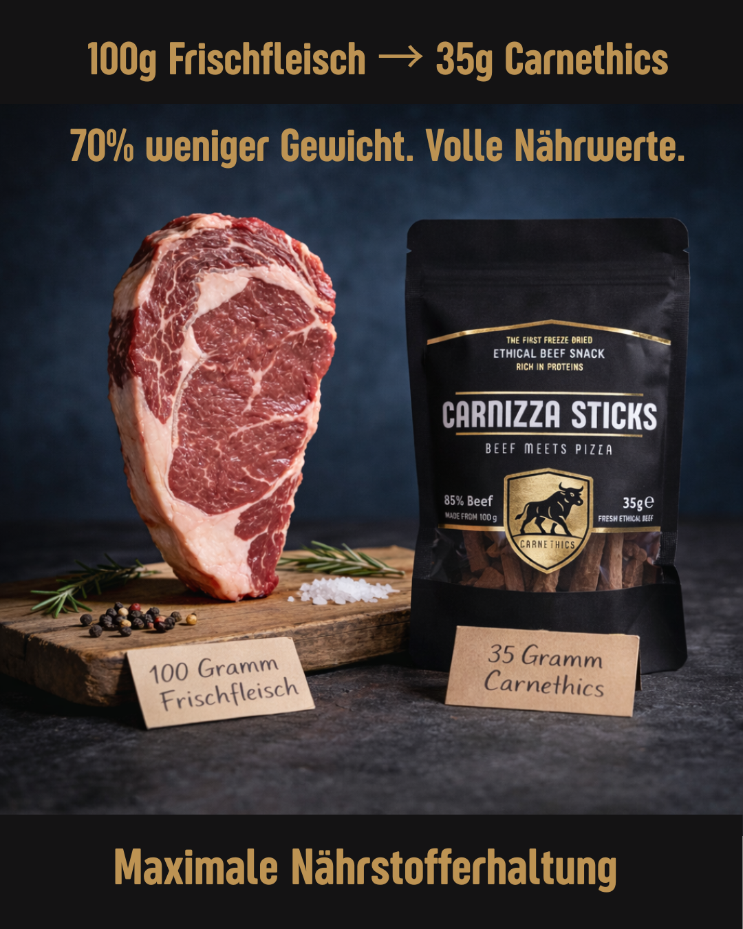 CARNIZZA STICKS · 10 Pack